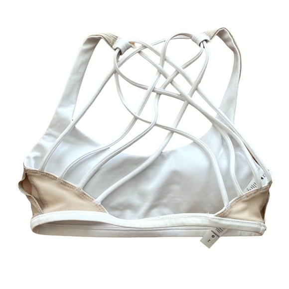 Lululemon White Sports Bra Size 2 - Picture 8 of 10